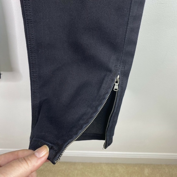 Kenneth Cole Reaction NEW Black Jeans High Rise  8 - Picture 5 of 11